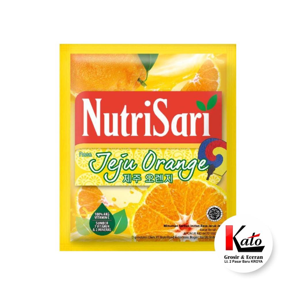 

NutriSari Jeruk Jeju 10 sachet - Minuman Buah Vitamin C