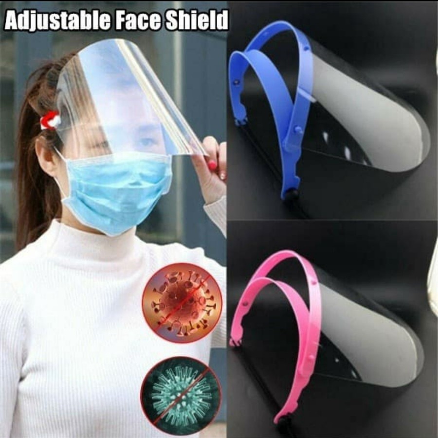 Face Shield Buka Tutup Murah Safety Faceshield Mika Murah Open Close