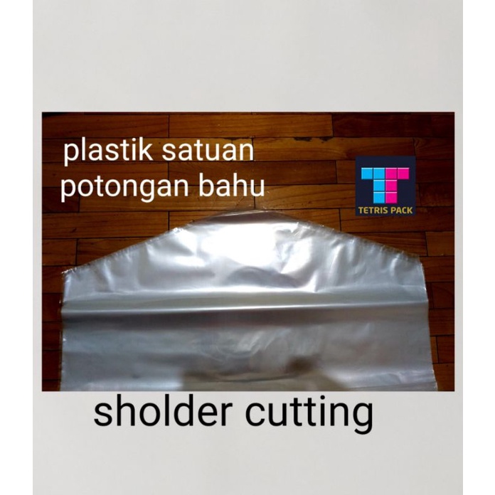 plastik laundry satuan potong bahu 60x100 isi 30 lembar