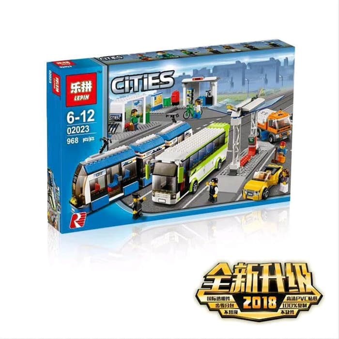 BS-036 Lepin 02023 - City Series Public Transport Station