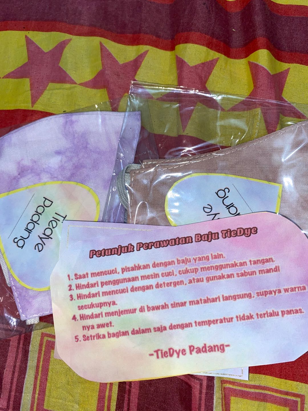 Masker Tiedye / Masker Tie Dye