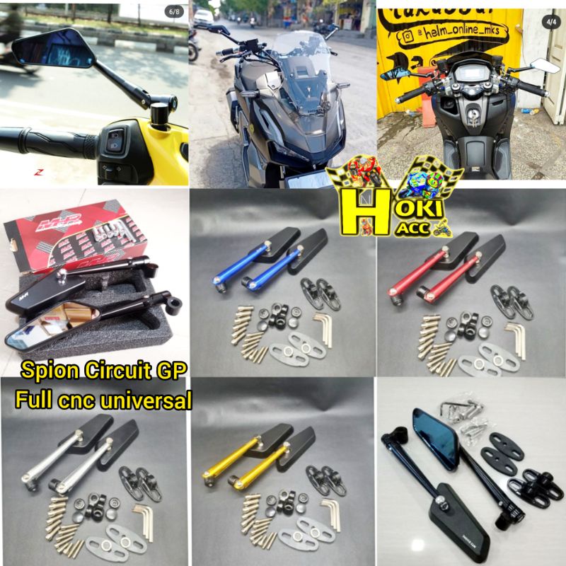 Spion variasi full Cnc model Circuit atau sirkuit universal motor Mio Nmax Aerox beat Vario Scoopy r