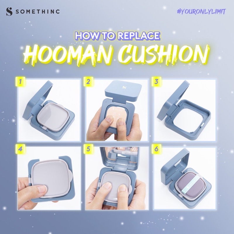 SOMETHINC (REFILL) Hooman Breathable UV Cushion Cover SPF35 PA++++