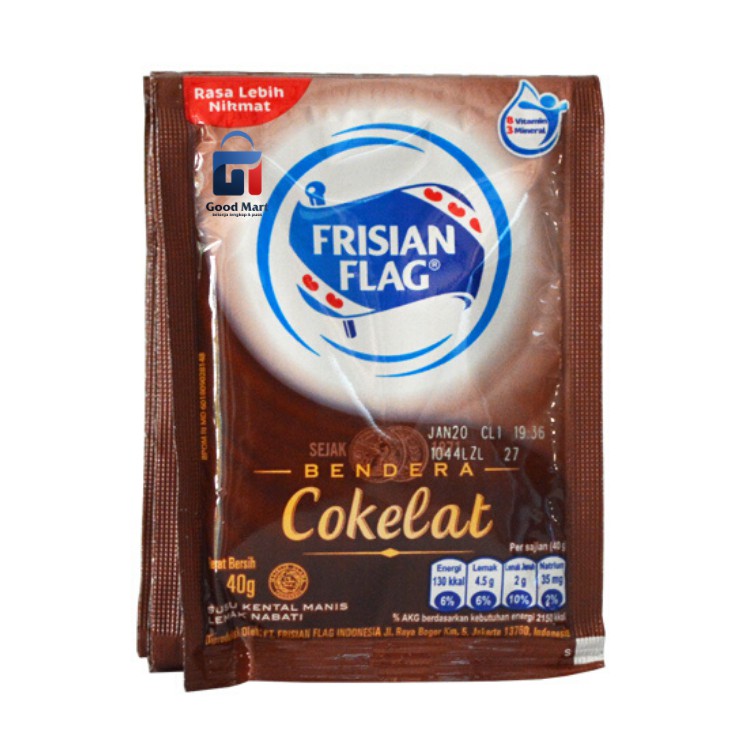 

RENCENG Frisian Flag - Susu Bendera Coklat Renceng - 6x40gr