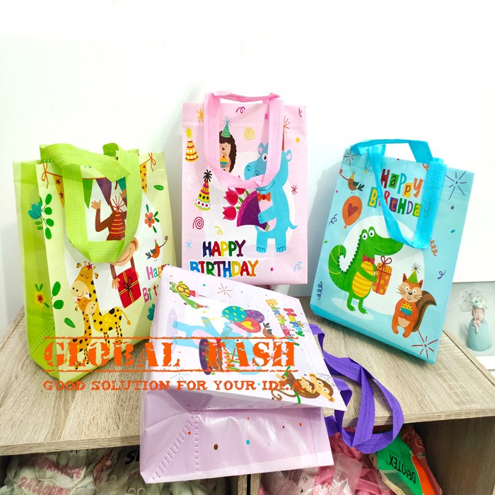 

Tas ANIMAL S / Goodie Bag / Tas Ulang Tahun / tas souvenir murah
