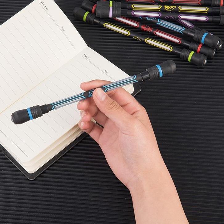 

F⚡ASH SALE/5.5 Brands Festival/〖[COD]〗/【F⚡ASH SALE✅】/〖[Star]〗 Spinning Pen Balance Pen Oily Pen Stressabbau pen Kreative Spinner Spielzeug Fingers Flexible Anti-stress Rotating Pen 〈〈GRO⚡IR〉〉