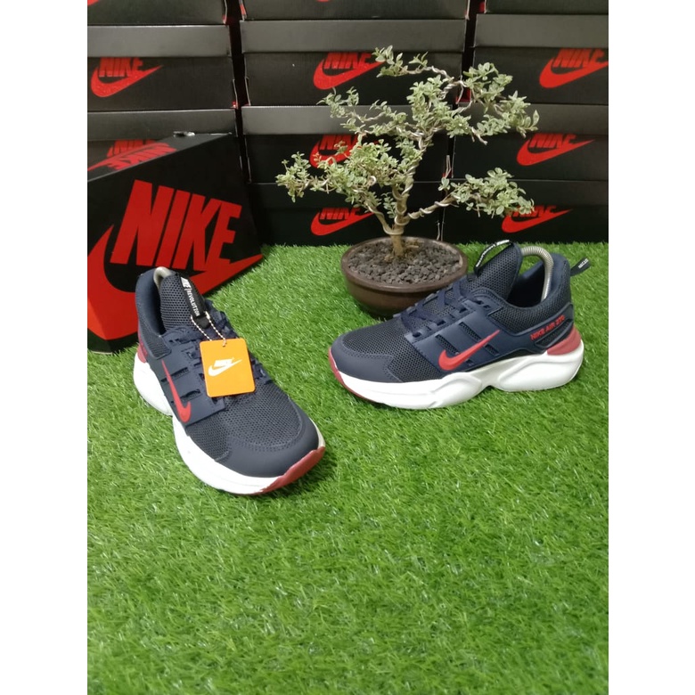 sepatu running nike_air max 702 warna navy lis merah original/sepatu olahraga-sepatu jalan pria-wanita/sneakers sport model terbaru/sepatu lari wanita-pria kekinian