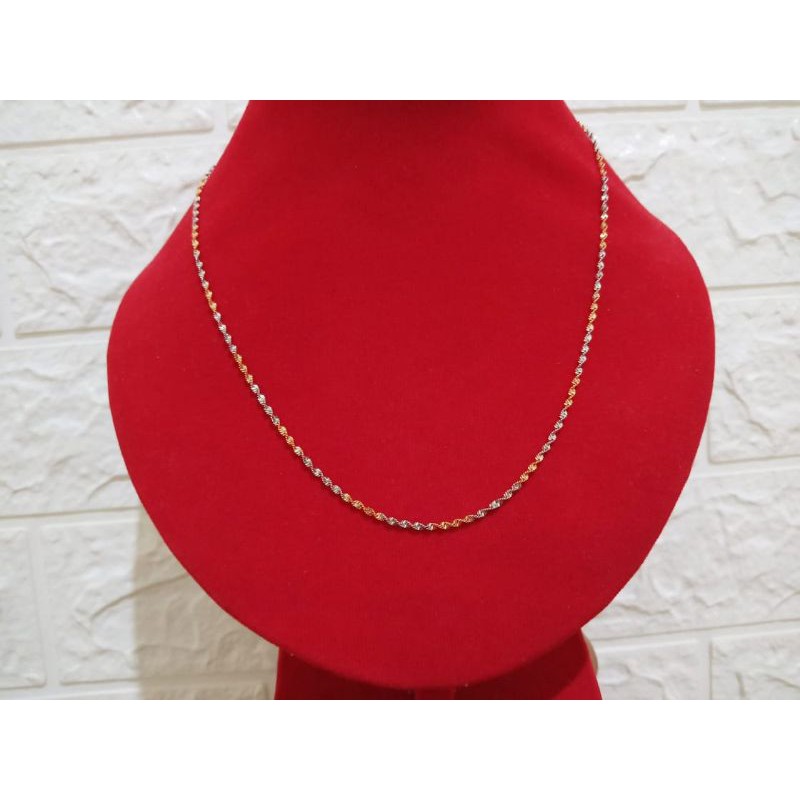 KALUNG TITANIUM WANITA KALUNG KOMBINASI ULIR