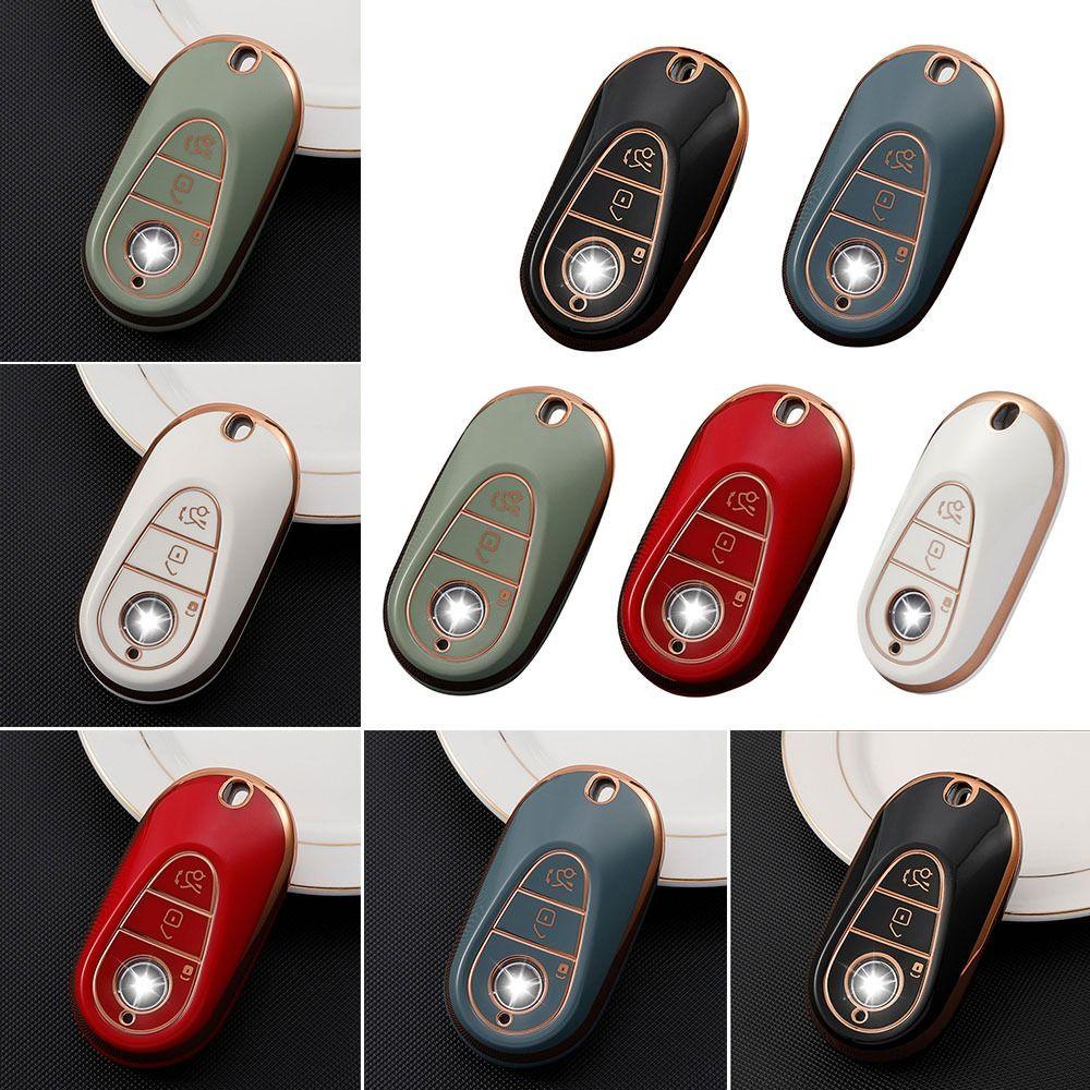 Top Remote Key Case Full Proteksi Aksesoris Mobil Skin Key Fob Cover