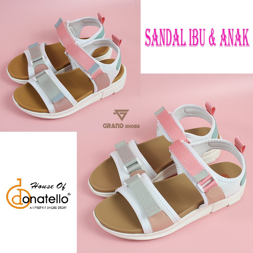  Donatello  sandal  pasangan ibu dan anak  perempuan  OI120102 