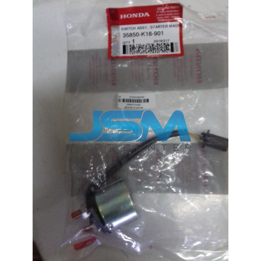 BENDIK STARTER VERZA 35850-K18-901 ORIGINAL AHM