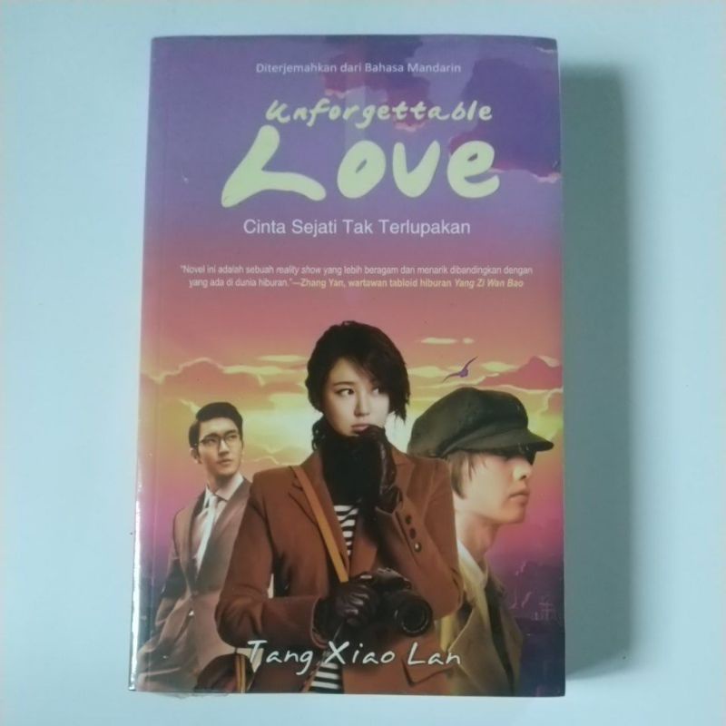 Buku Novel - Unforgettable Love Cinta Sejati Tak Terlupakan