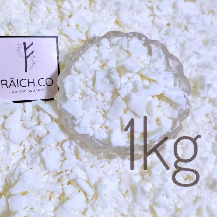 

✻ 1KG Raw Soy Wax Flakes / Bahan Lilin Kedelai mentah 1000gr ✴