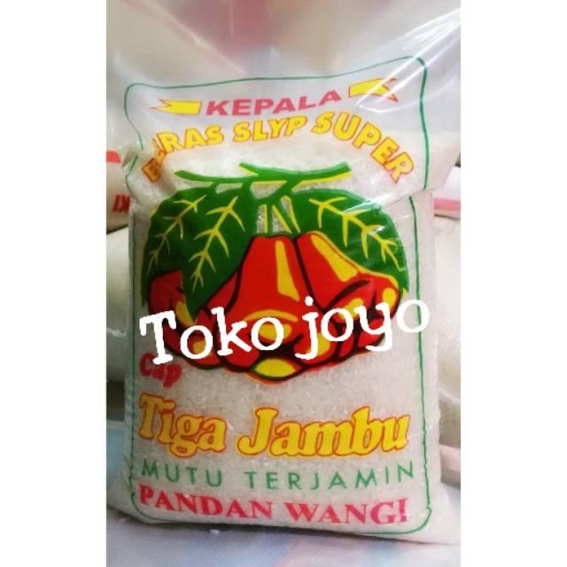 

Beras cap Tiga Jambu 5kg