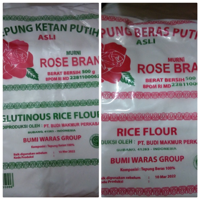 

ketan-beras-tepung- tepung ketan putih tepung beras putih rose brand 500g - tepung ketan -tepung-