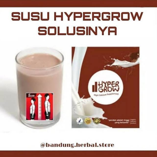 

SUSU KALSIUM PENINGGI BADAN TERBAIK SUSU HYPERGROW ORIGINAL
