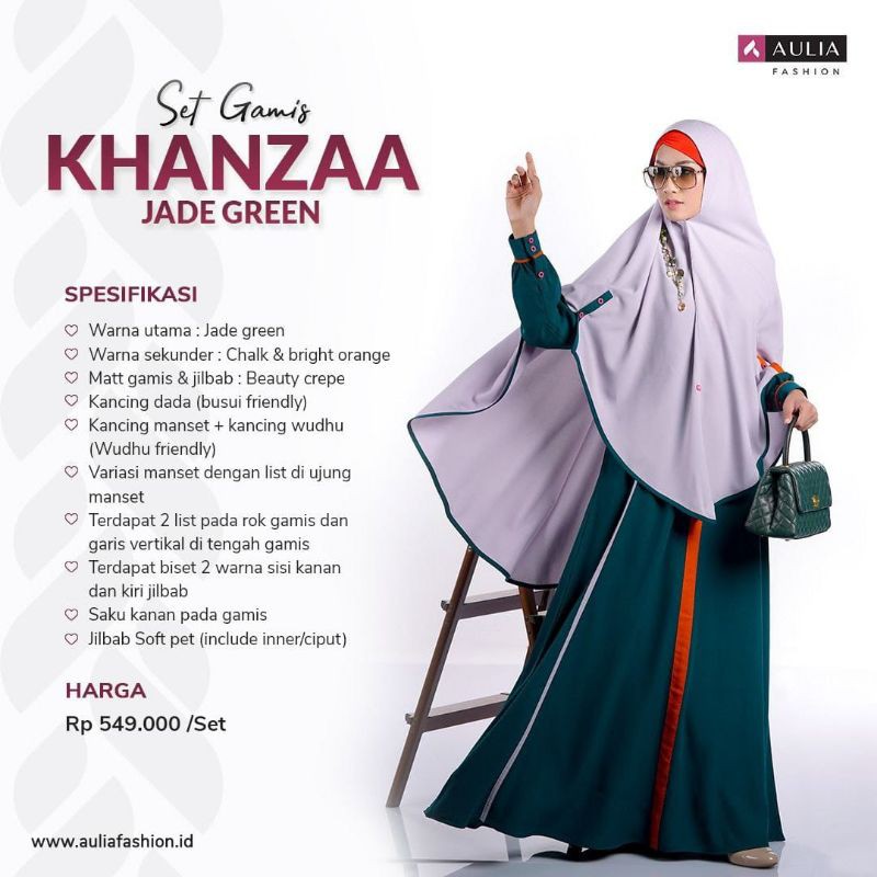 set gamis aulia