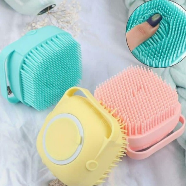 Bath Silicone Body Brush - Silikon Mandi Sikat Gosok Badan