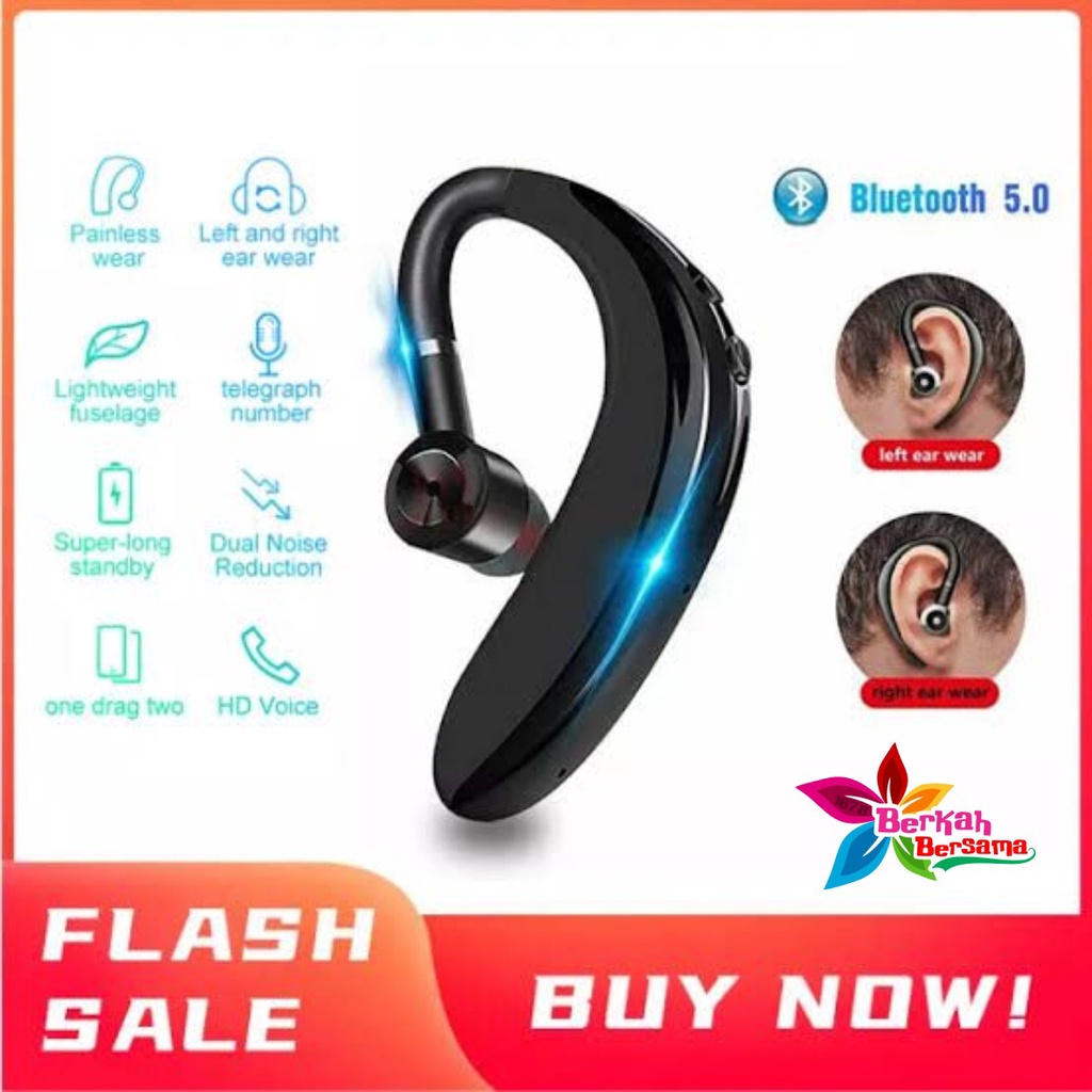 BM029 Headset earphone bluetooh wireles single S109 busines for oppo xiaomi vivo ORIGINAL BB5573