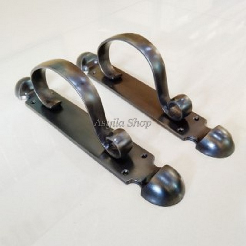 Handle pintu rumah bahan kuningan murni mewah elegan gagang pintu Motif Cumi