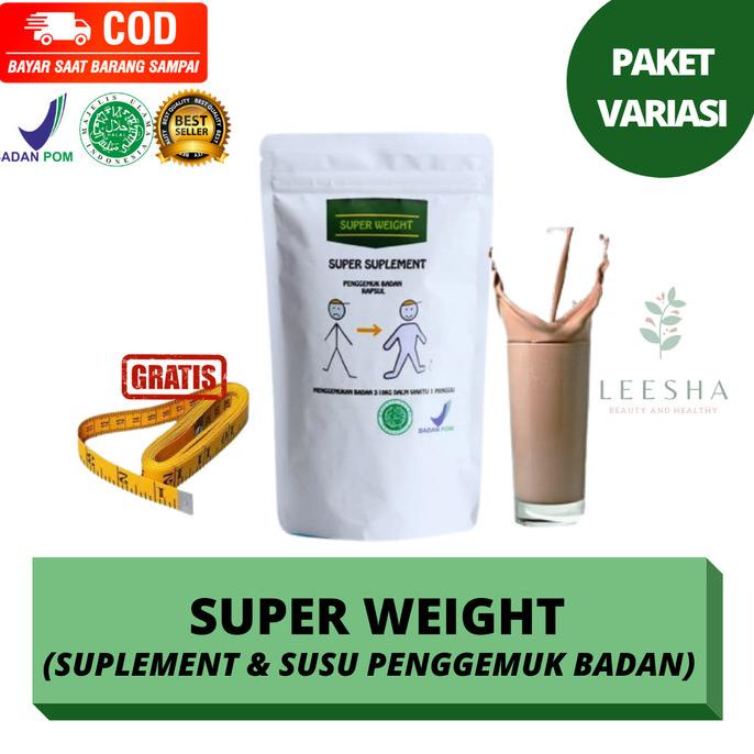 SIAP KIRIM] SUPER WEIGHT GAIN KAPSUL DAN SUSU PENGGEMUK BADAN