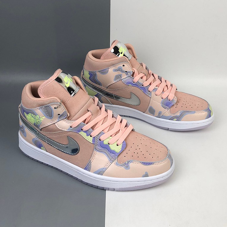 air jordan 1 washed coral
