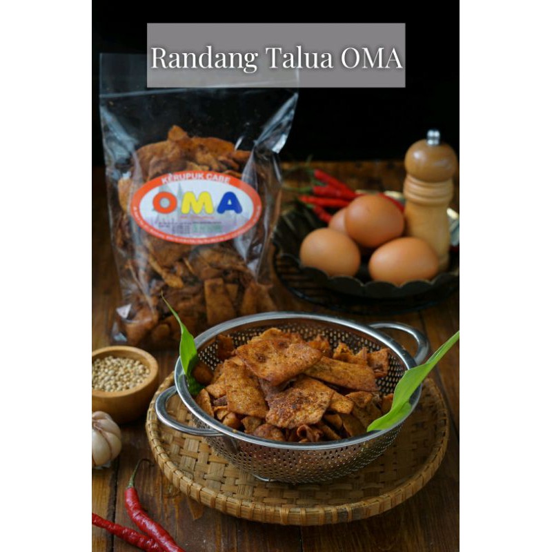 

RANDANG TALUA OMA / rendang telur / oleh oleh khas minang padang / keripik kripik balado
