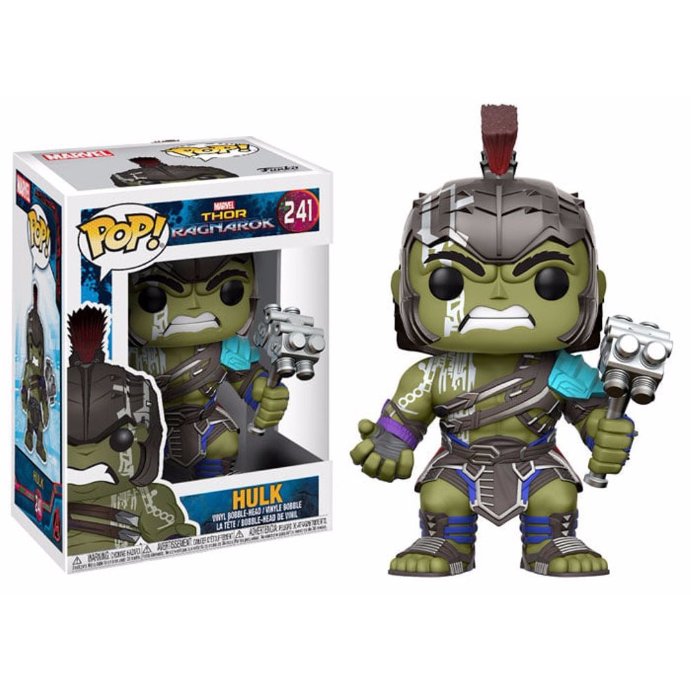 Funko POP Marvel Thor Ragnarok Hulk Helmeted Gladiator 241