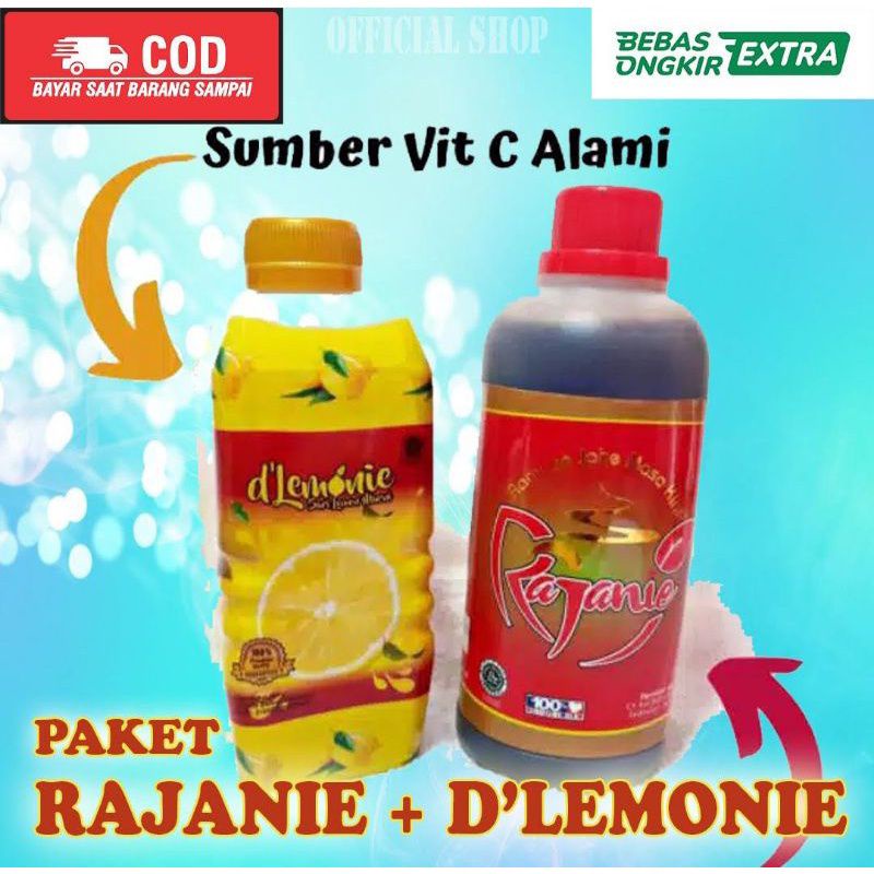 

PAKET D'RAJANIE DLEMONIE DAN RAJANIE JAHE MERAH