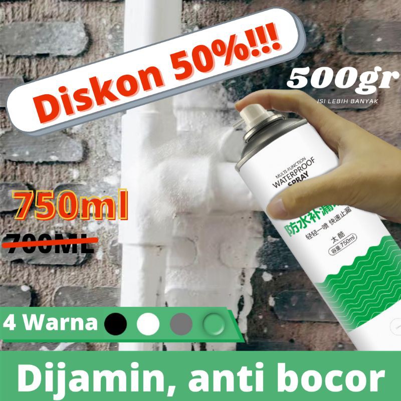 Spray ajaib anti bocor waterproof-750ml - spray tambal anti air