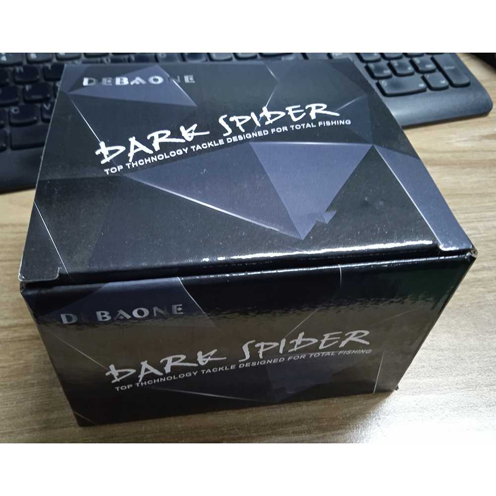 (BISA COD) FTIHSHPDebao Dark Spider DS2000 Spinning Reel Pancing 5.2:1 12+1 Ball Bearing