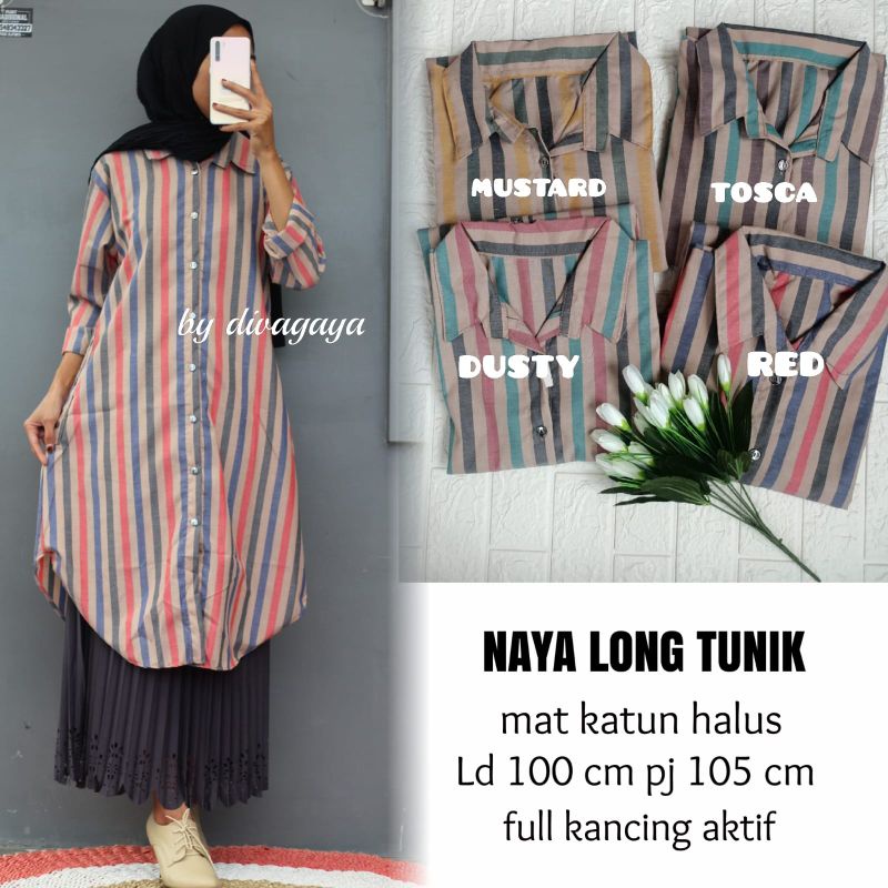 NAYA LONG TUNIK KATUN 170920