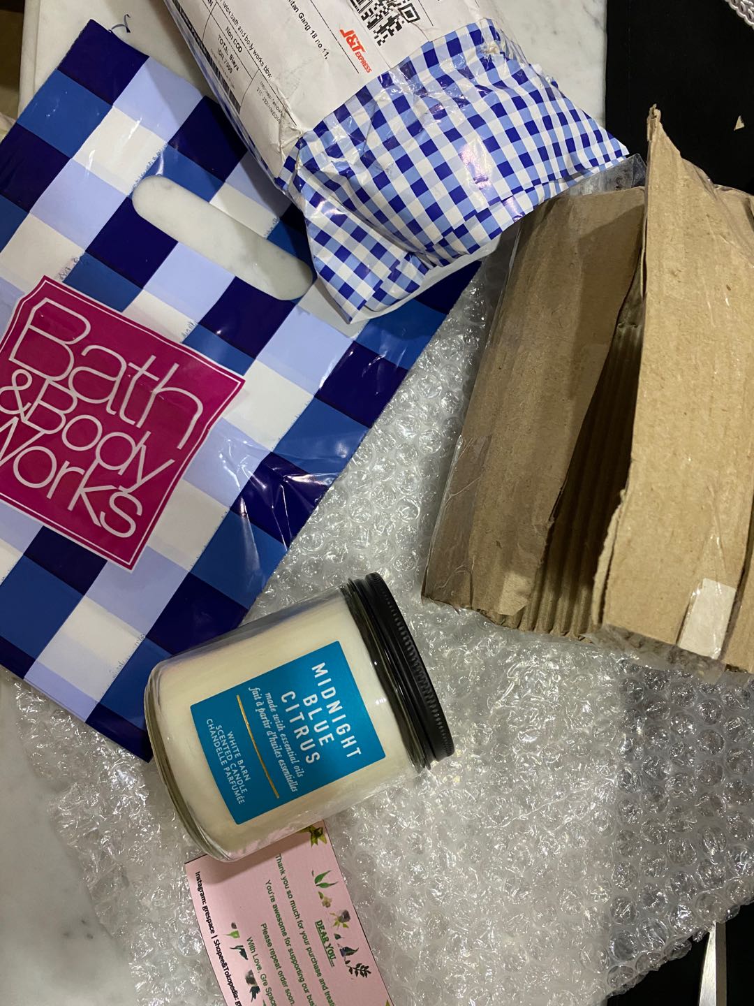 Candle Single 1 Wick Bath And Body Works Bbw