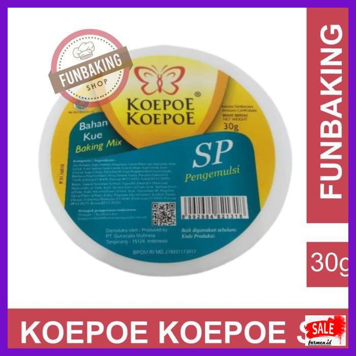 

DERPOWBAKING- FUNBAKING - SP KOEPOE-KOEPOE PELEMBUT KUE 30GR / SP KUPU-KUPU 30GR -ASLIII.