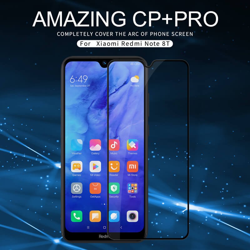 Tempered Glass XIAOMI Redmi NOte 8T Nillkin Amazing CP+ Pro