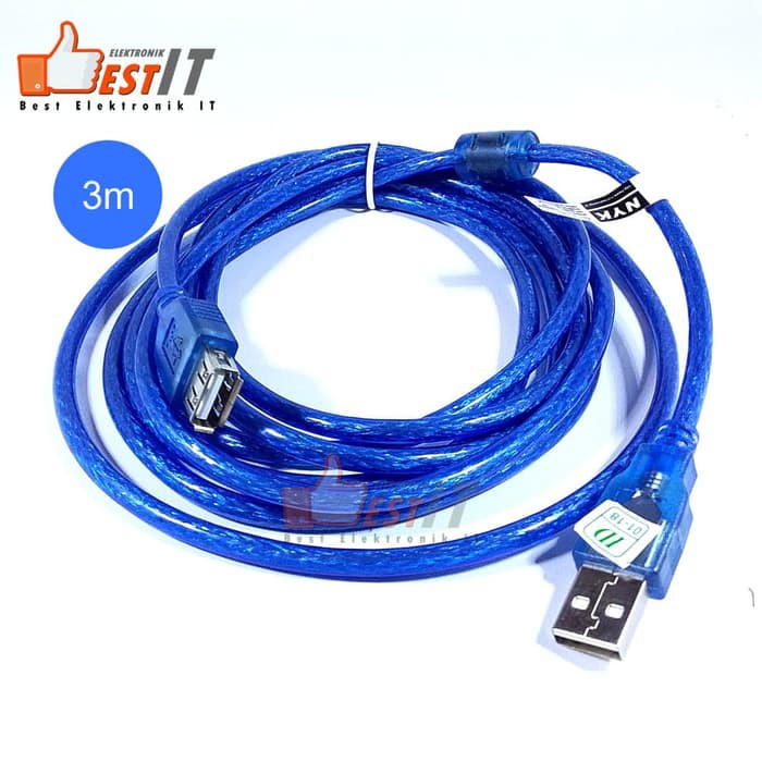 Kabel USB Extension Panjang 3 meter NYK