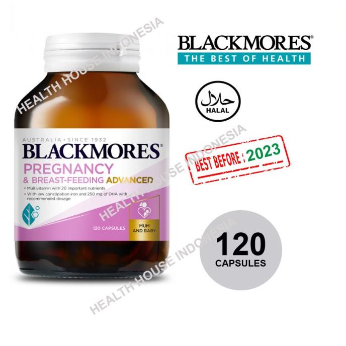 Blackmores Pregnancy & Breast-Feeding Advanced, 120 caps Lc