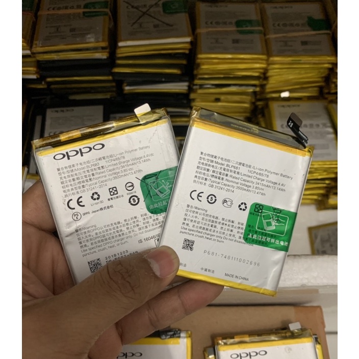 New Baterai Batre Oppo F9 pro Blp683 Copotan Original Batre oppo f9 Pro Copotan