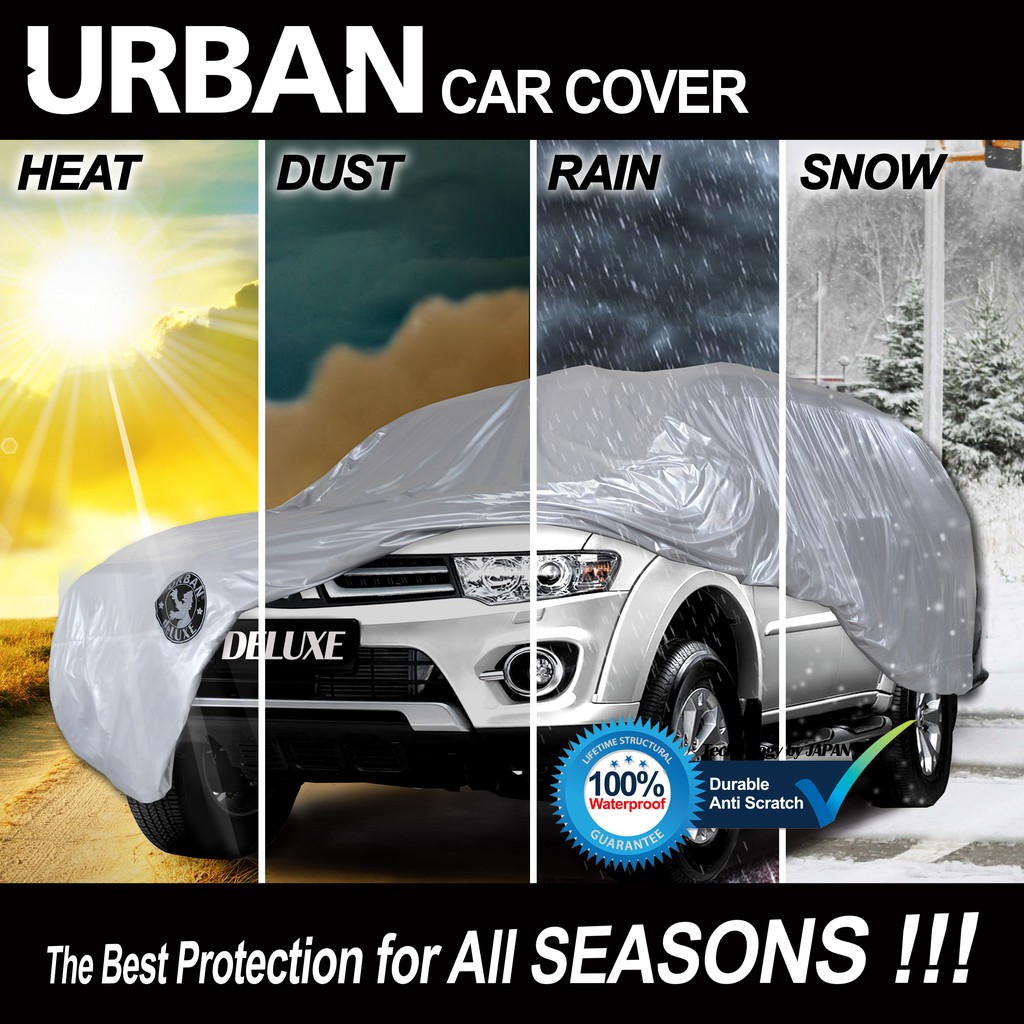 CAR COVER SELIMUT SARUNG TUTUP MOBIL URBAN S SEDAN BMW Z3/Z4 MERCY M40 TOYOTA COROLLA VIOS SOLUNA