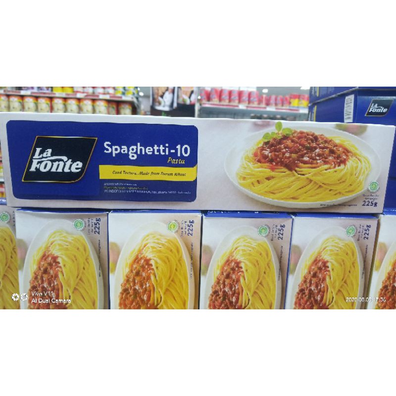 

La fonte spaghetti 10 pasta 225 gr