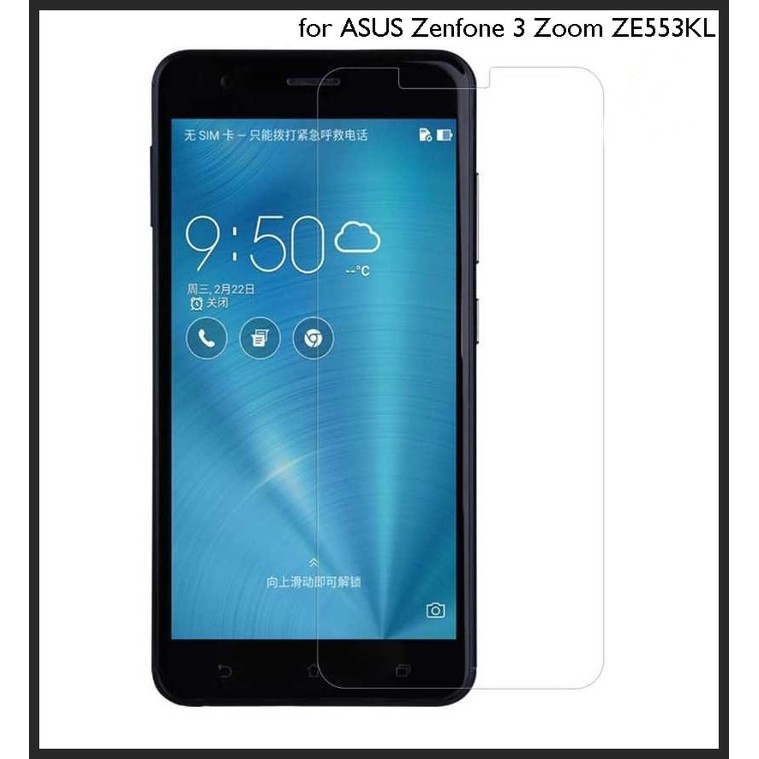 Tempered Glass Asus Zenfone 3 Zoom ZE553KL Zoom S/ Anti Gores Kaca