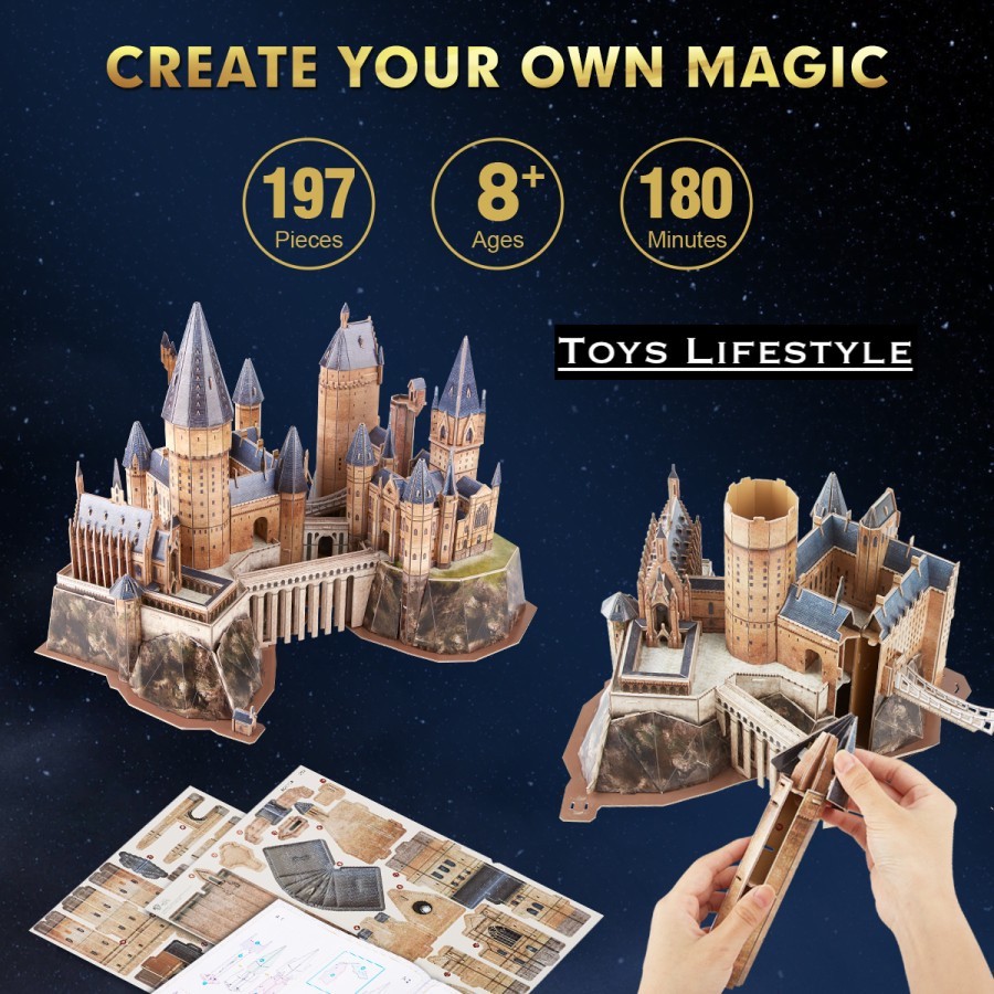 Cubicfun 3D Puzzle – Harry Portter Hogwarts Castle