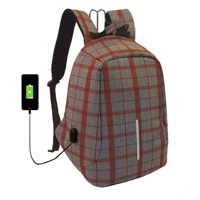 Tas ransel anti maling/Tas Ransel Laptop Anti Maling Smart Backpack