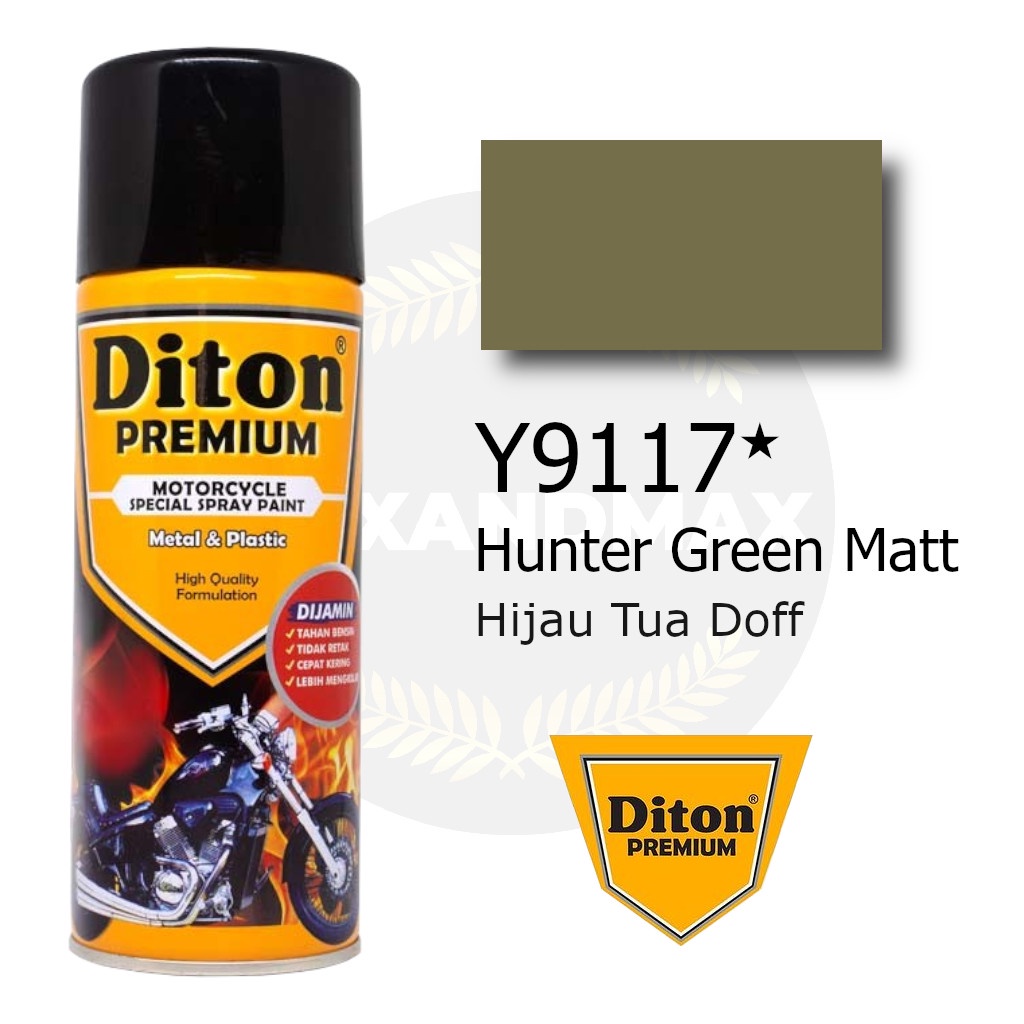 DITON PREMIUM Hunter Green Matt Y9117 400 ml