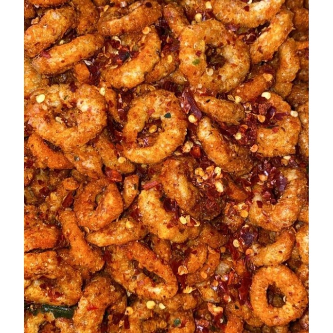 

Cincin udang pedas