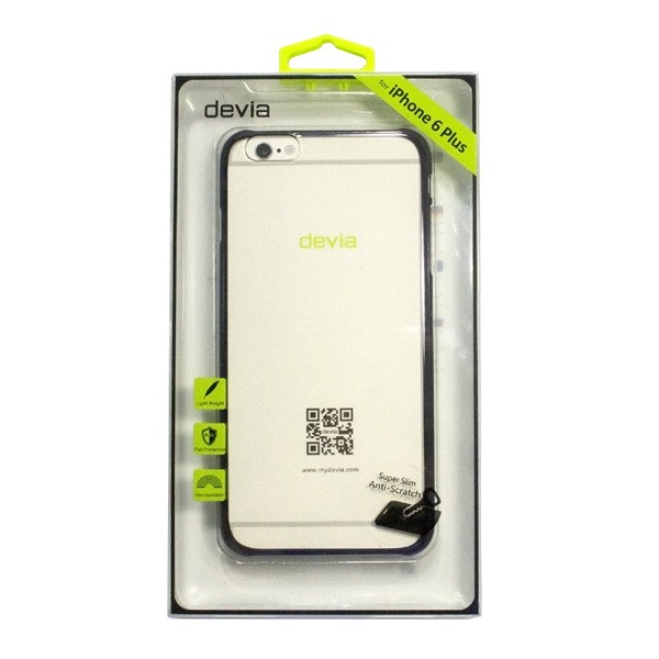 Cuci Gudang, DEVIA IP 6+ Glimmer-Gun Phone Case for iPhone 6 plus Black