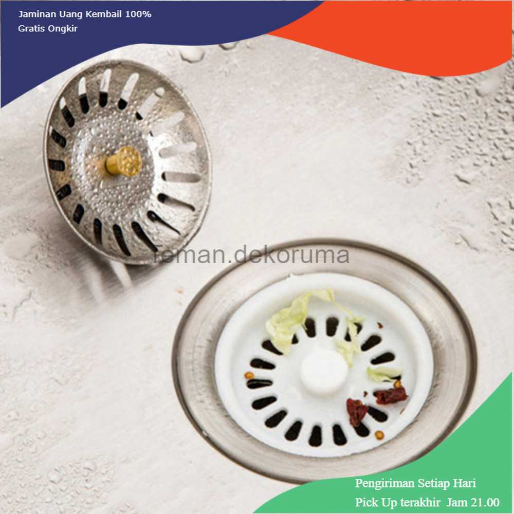 TD-AD1 Saringan Penutup Lubang Bak Cuci Piring 7.8 x 3.1 cm - M128463