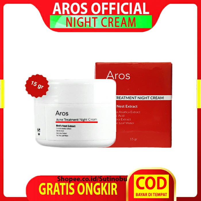 AROS Skincare Night Cream Krim Malam