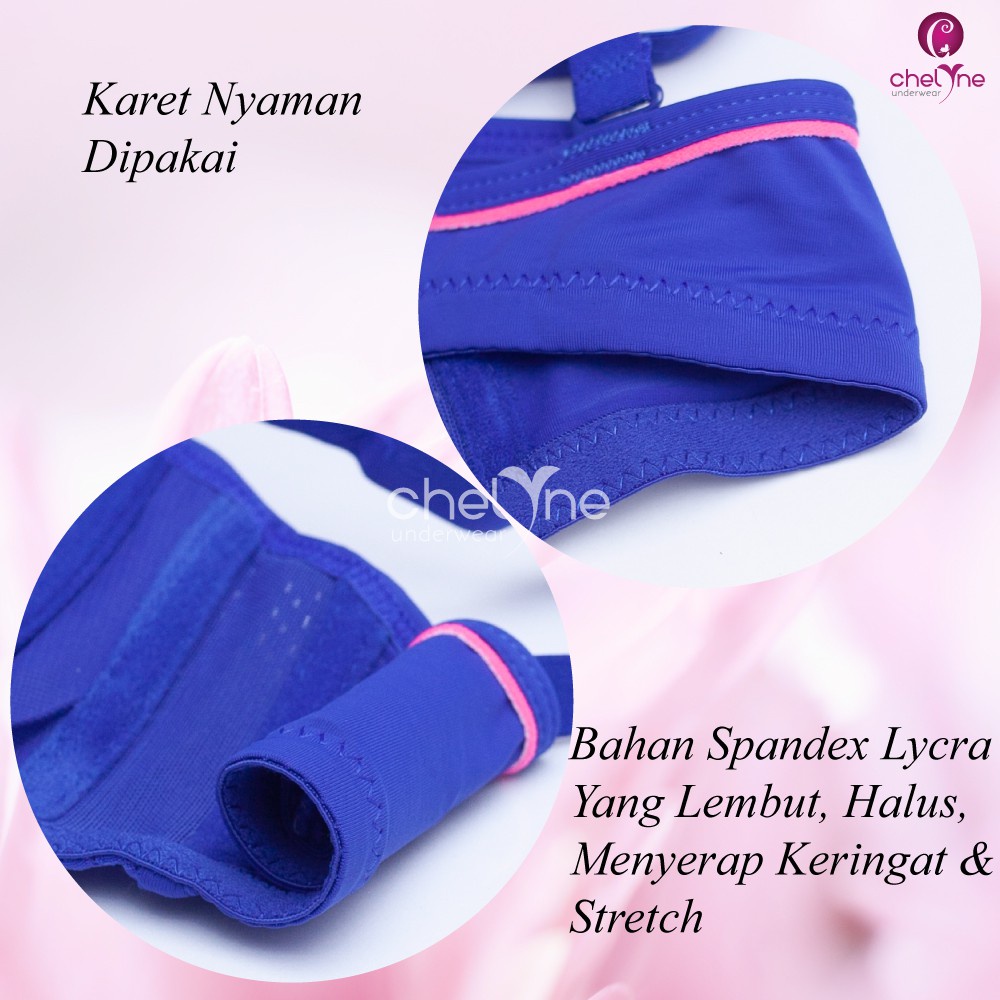 BH Chelyne Busa Kawat 8825 Full Cup Bra Harian Polos