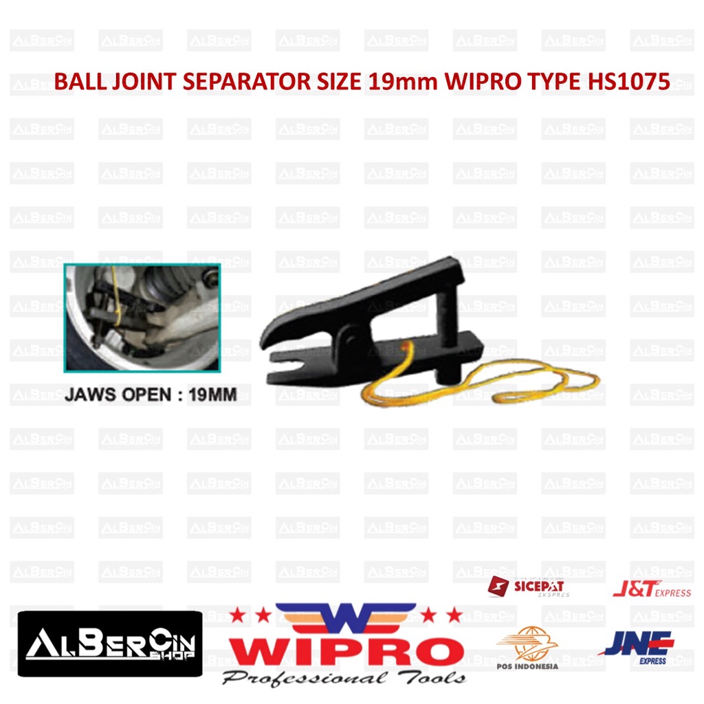 Ball Joint Balljoint Separator Treker Tie Rod WIPRO HS1075 HS 1075